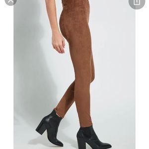 Suede Leggings Pants
